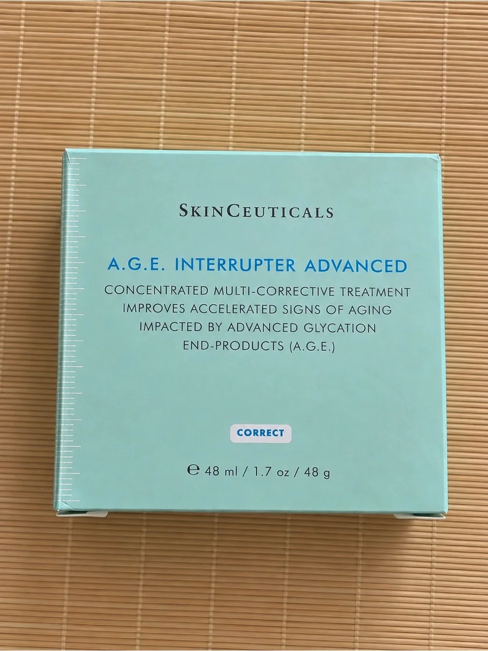 SkinCeuticals A.G.E. Interrupter Advanced - 2028/05 before use